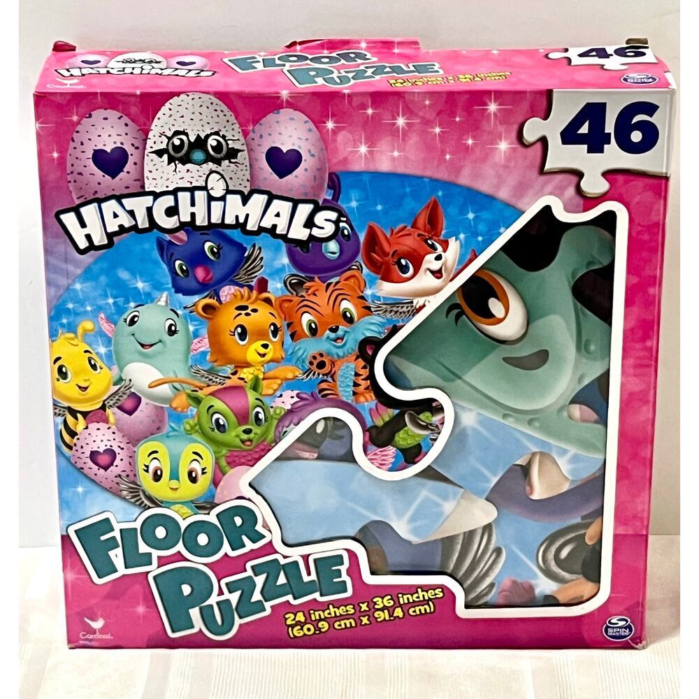 Hatchimals Floor Puzzle 46 Piece 
2 ft x 3 ft preowned